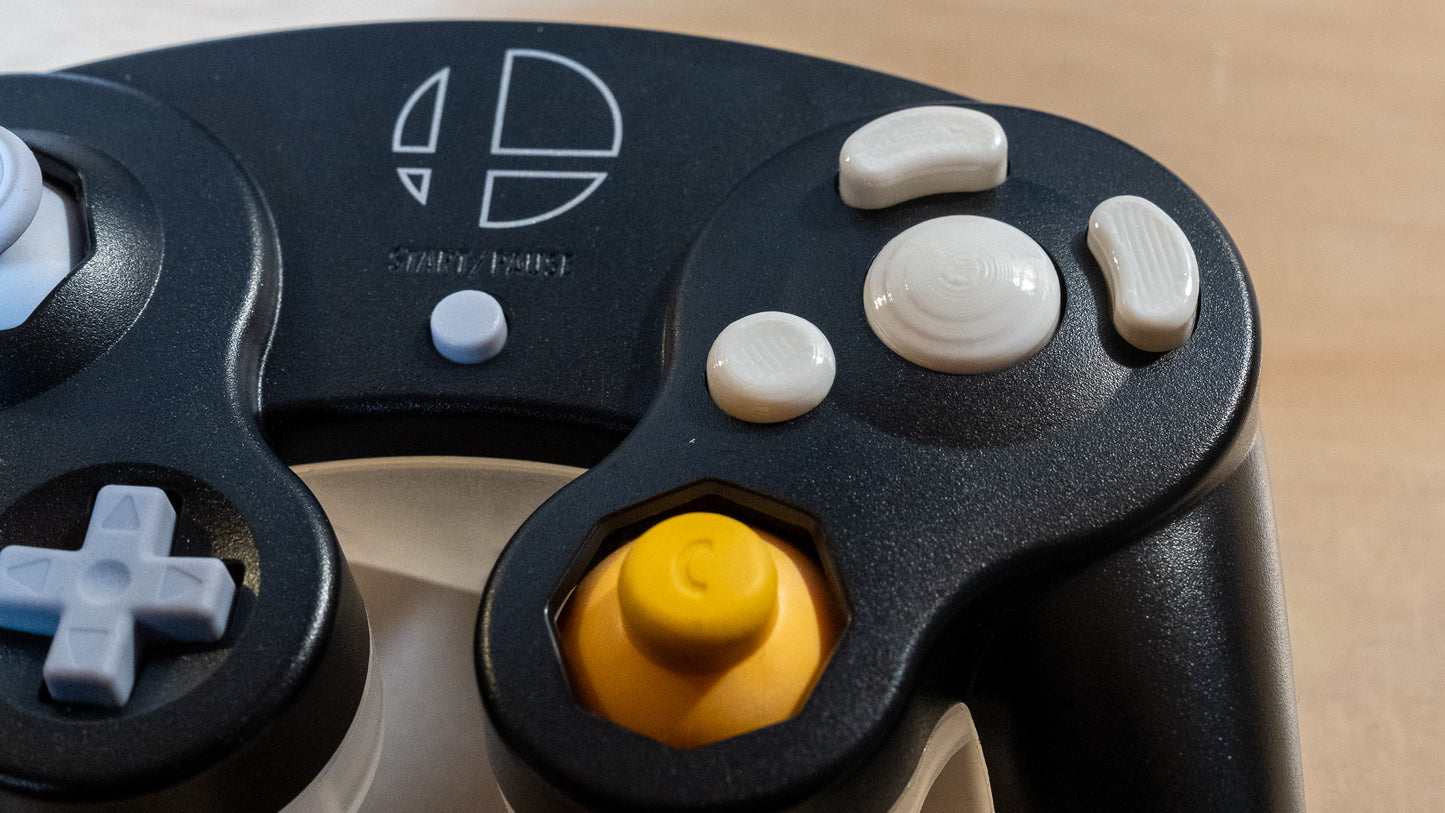Bald buttons for GameCube Controller