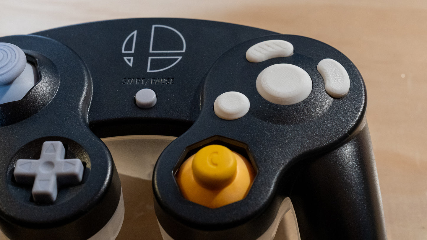 Bald buttons for GameCube Controller